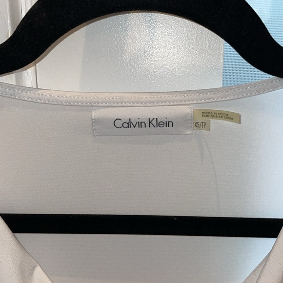 Calvin Klein white blouse xs - Picture 2 of 3